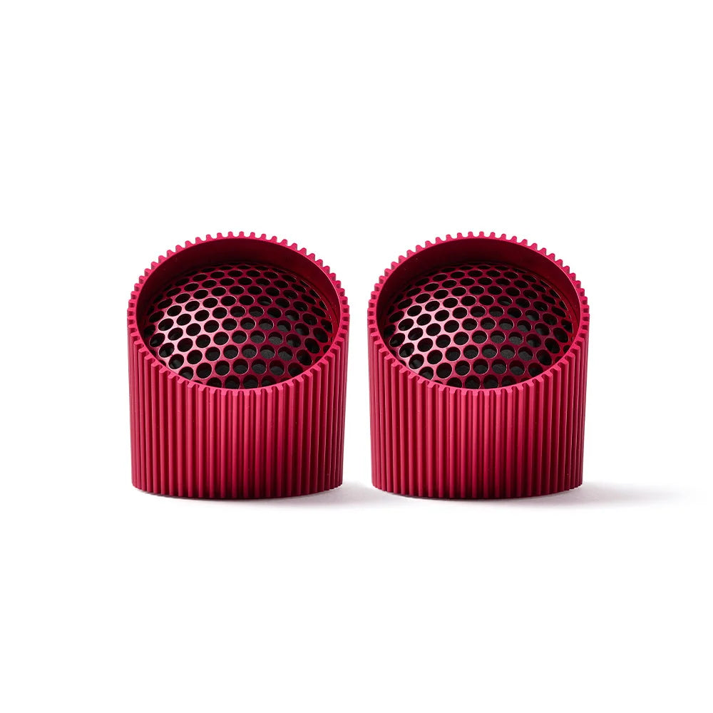 Lexon Ray Set Of Magnetic Bluetooth Speakers - Red - Audio