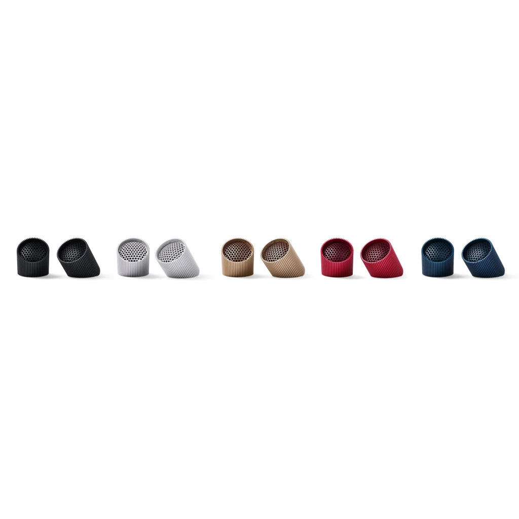 Lexon Ray Set Of Magnetic Bluetooth Speakers - Red - Audio