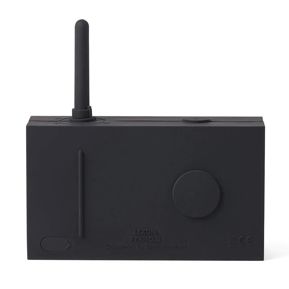 Black lexon thykho fm with useful parts and product scale