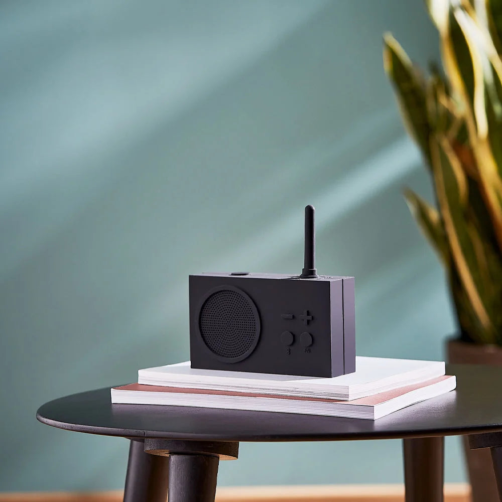 Lexon Thykho 3 Fm Radio & Bluetooth Speaker - Grey - Audio