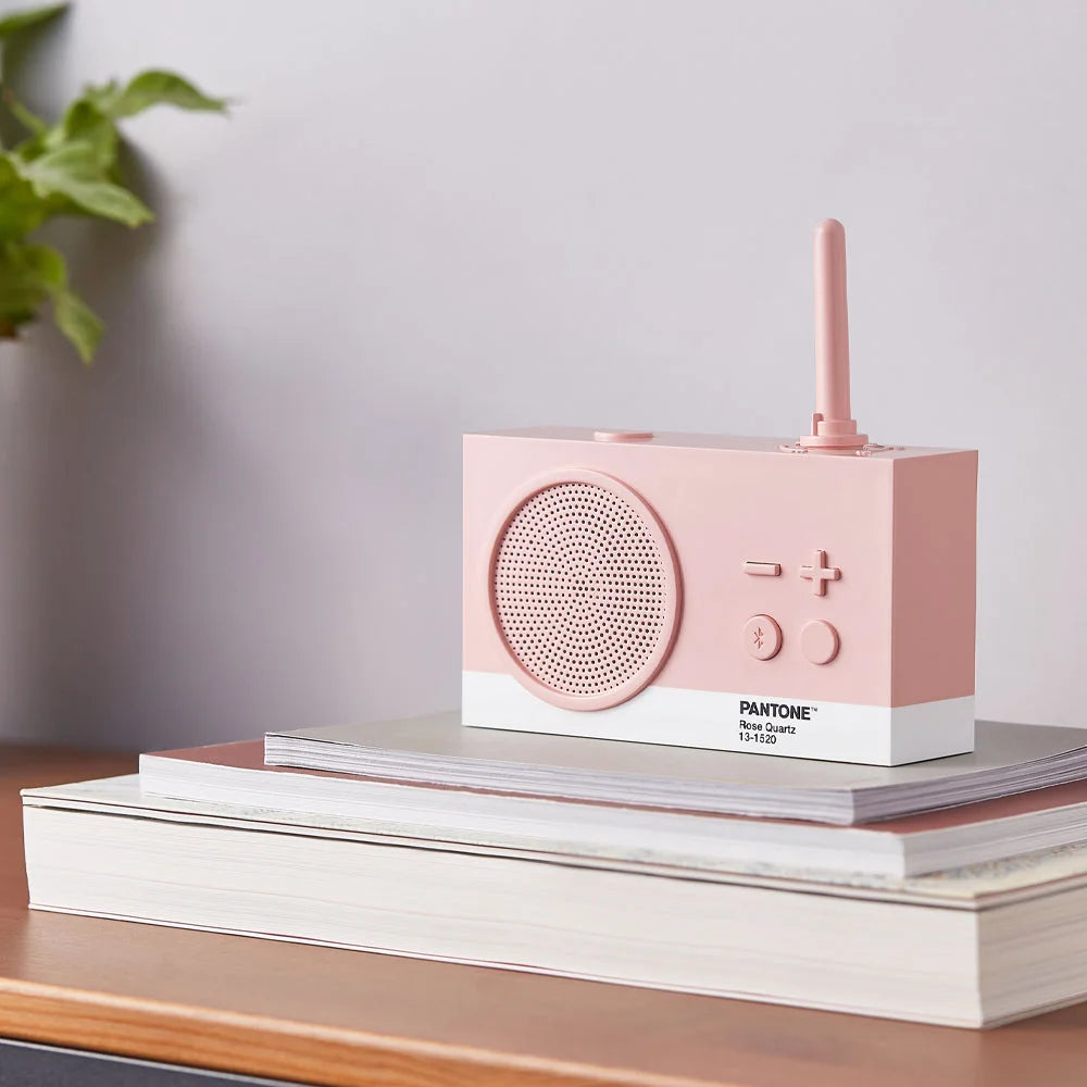 Lexon Thykho 3 Fm Radio & Bluetooth Speaker PANTONE - Rose
