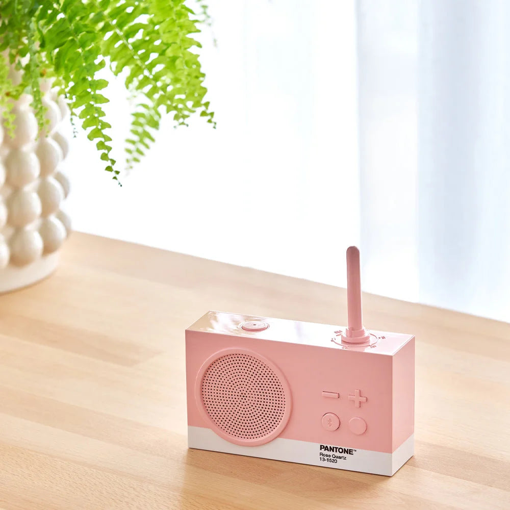 Lexon Thykho 3 Fm Radio & Bluetooth Speaker PANTONE - Rose