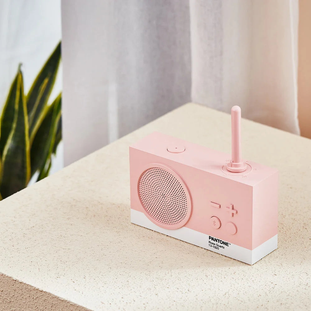 Lexon Thykho 3 Fm Radio & Bluetooth Speaker PANTONE - Rose