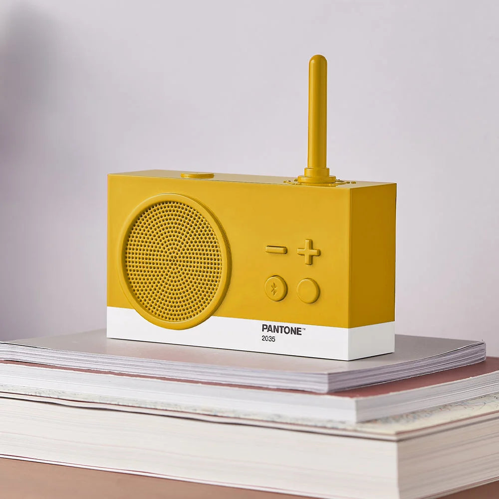 Lexon Thykho 3 Fm Radio & Bluetooth Speaker PANTONE -Yellow