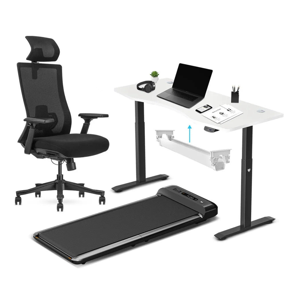 Lifespan Fitness WalkingPad M2 + ErgoDesk 1500mm White