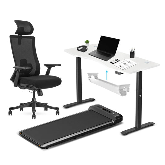 Lifespan Fitness WalkingPad M2 + ErgoDesk 1500mm White