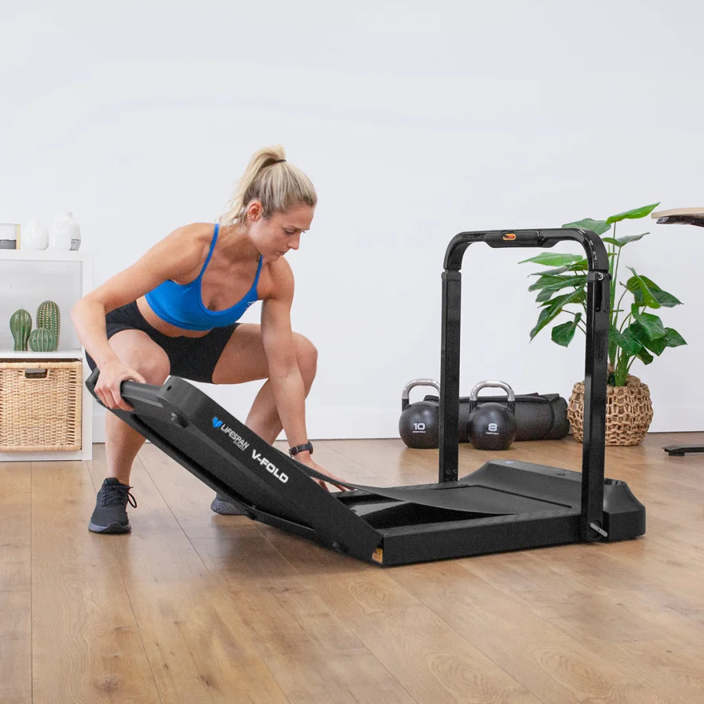 Lifespan V-FOLD Treadmill with SmartStride - Sports &