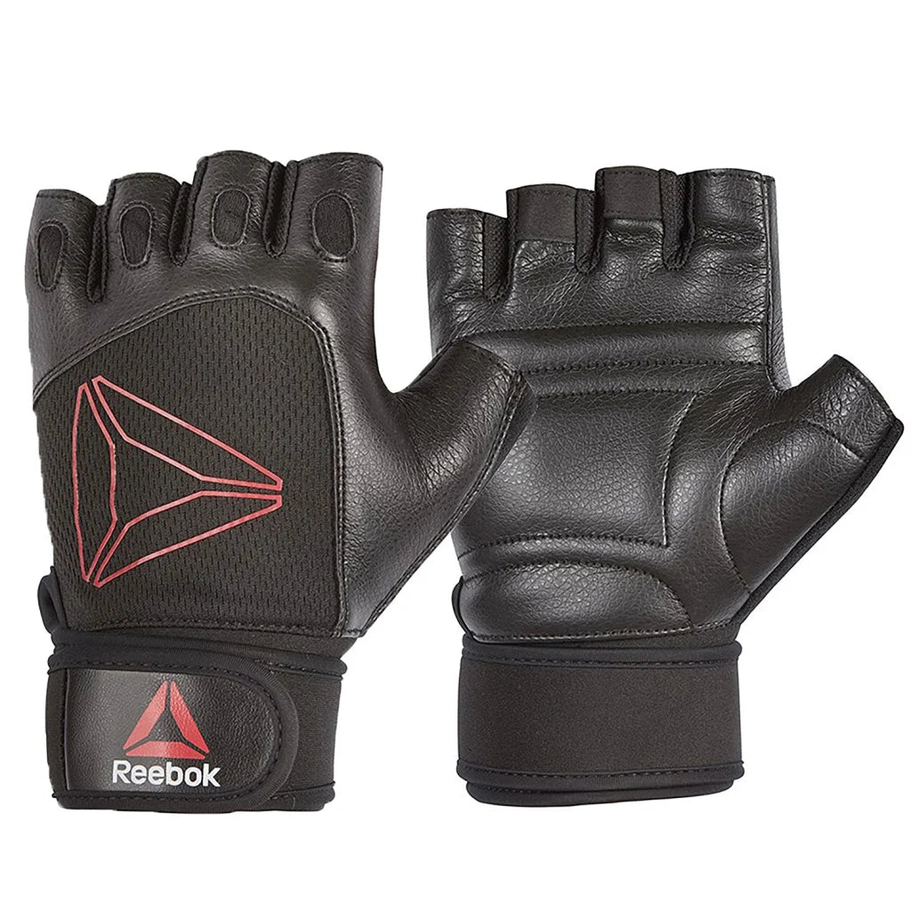 Lifting Gloves Small Black & Red Reebok - Sports & Fitness