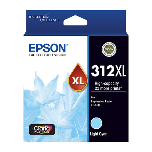 Light Cyan Ink Cartridge - EPSON 312XL