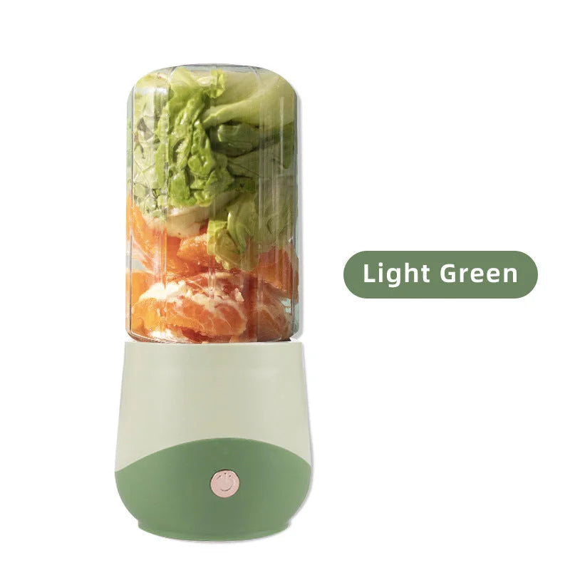 Light Green Compact Portable Blender - USB Rechargeable