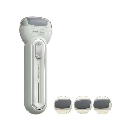 Light Green Electric Foot Grinder with USB Charging