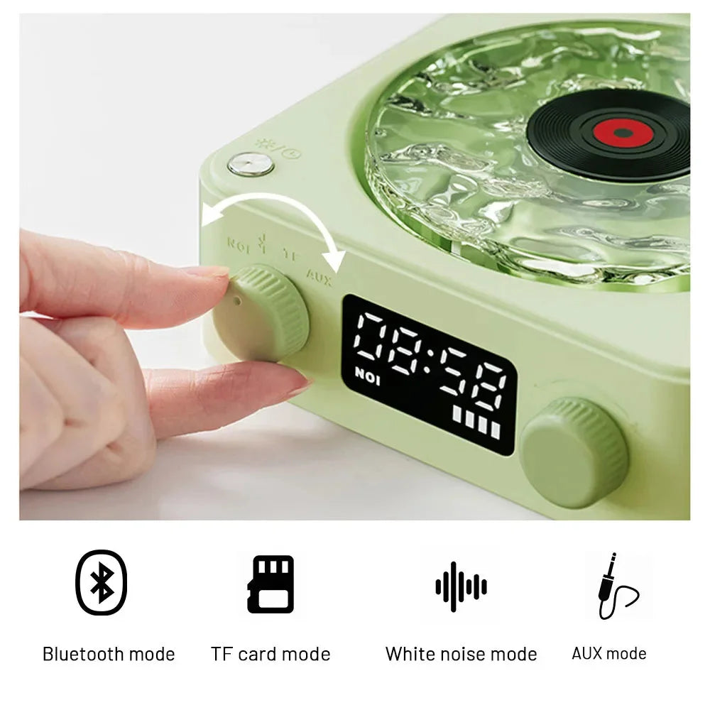 Light Green KW03 Bluetooth Sleep Sound Machine - Retro