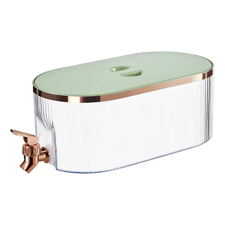 Light Green Refrigerator Cold Water Dispenser - 5.3L Fruit