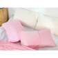 Light Grey Faux Fur Pillowcase Set - Crystal Velvet Plush