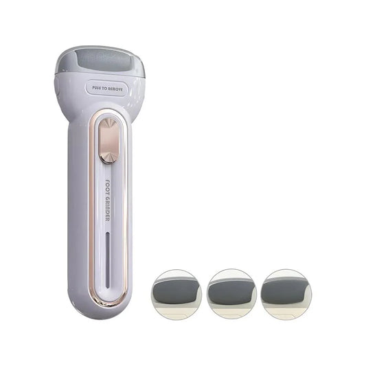 Light Purple Electric Foot Grinder with USB Charging