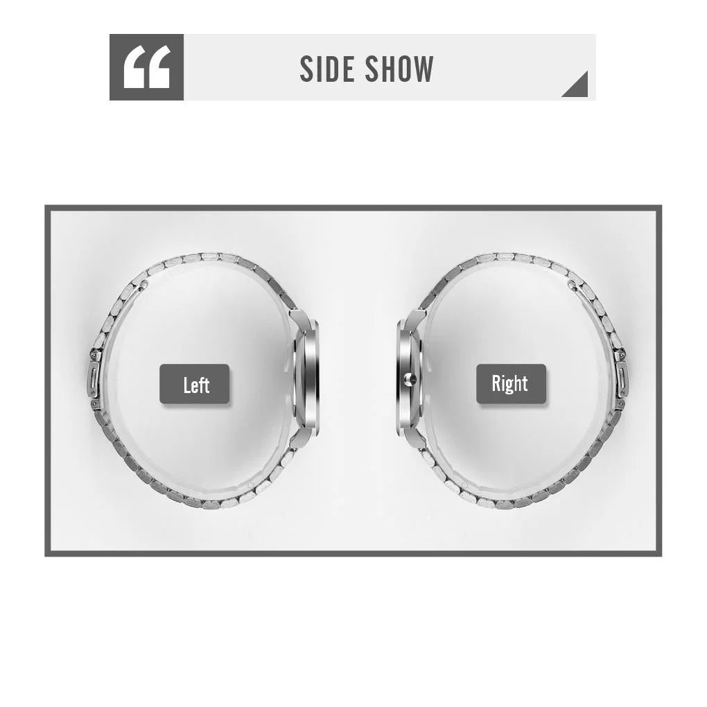 Light & Thin Waterproof Quartz Watch for Women with Steel