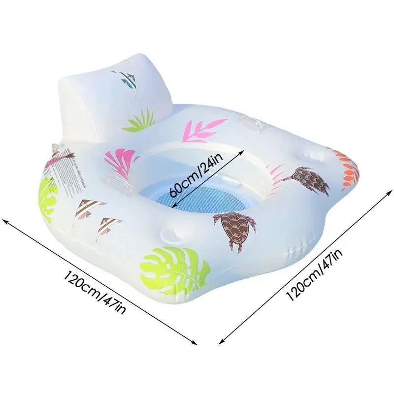 Light-Up Inflatable Pool Float Chair - Outdoor Recreation
