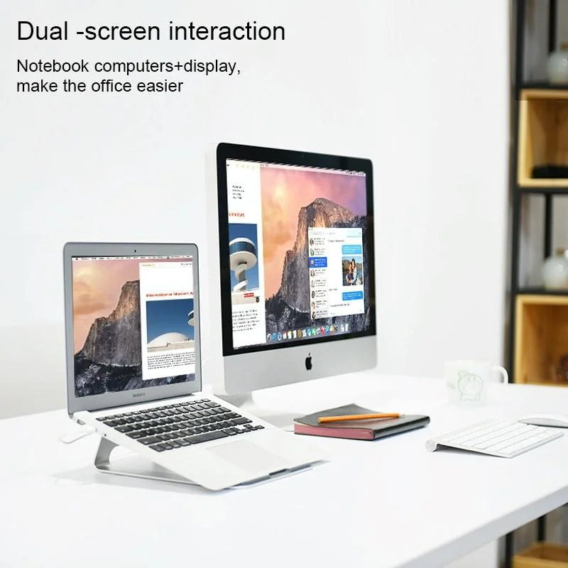 Lightweight Laptop Stand - Aluminum Alloy - Electronics >