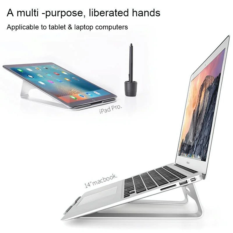 Lightweight Laptop Stand - Aluminum Alloy - Electronics >