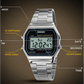 Lightweight Waterproof Men Electronic Watch with Steel Band