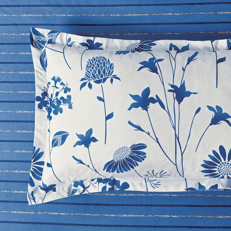 Lin Microfiber Reversible Quilt Cover Set - King Size