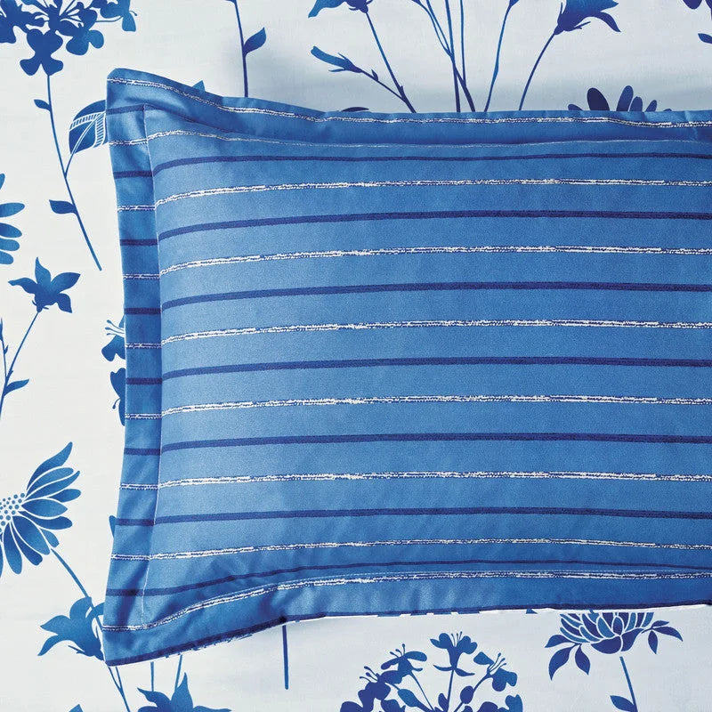 Lin Microfiber Reversible Quilt Cover Set - King Size