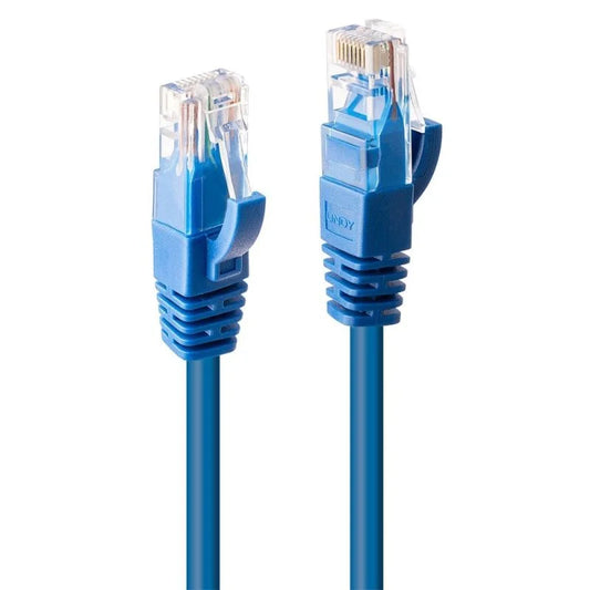 LINDY 2m CAT6 UTP Ethernet Cable - Blue