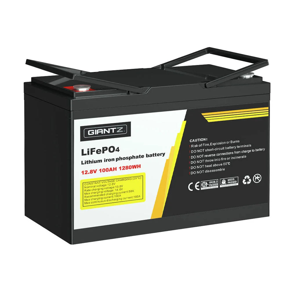 Lithium Iron Battery 100AH 8V with Deep Cycle 4wd Camping
