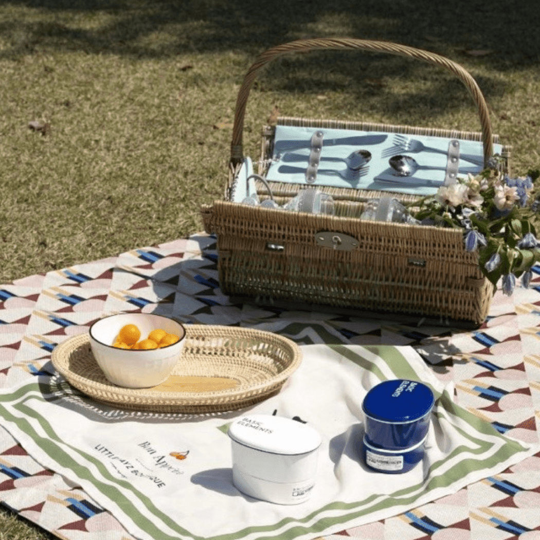 Little Dayz Boutique Picnic Napkin Green