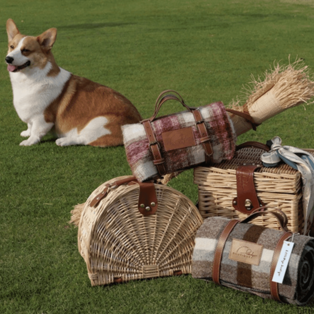 Little Dayz Boutique British Plaid Style Picnic Mat Medium 150*100 Red