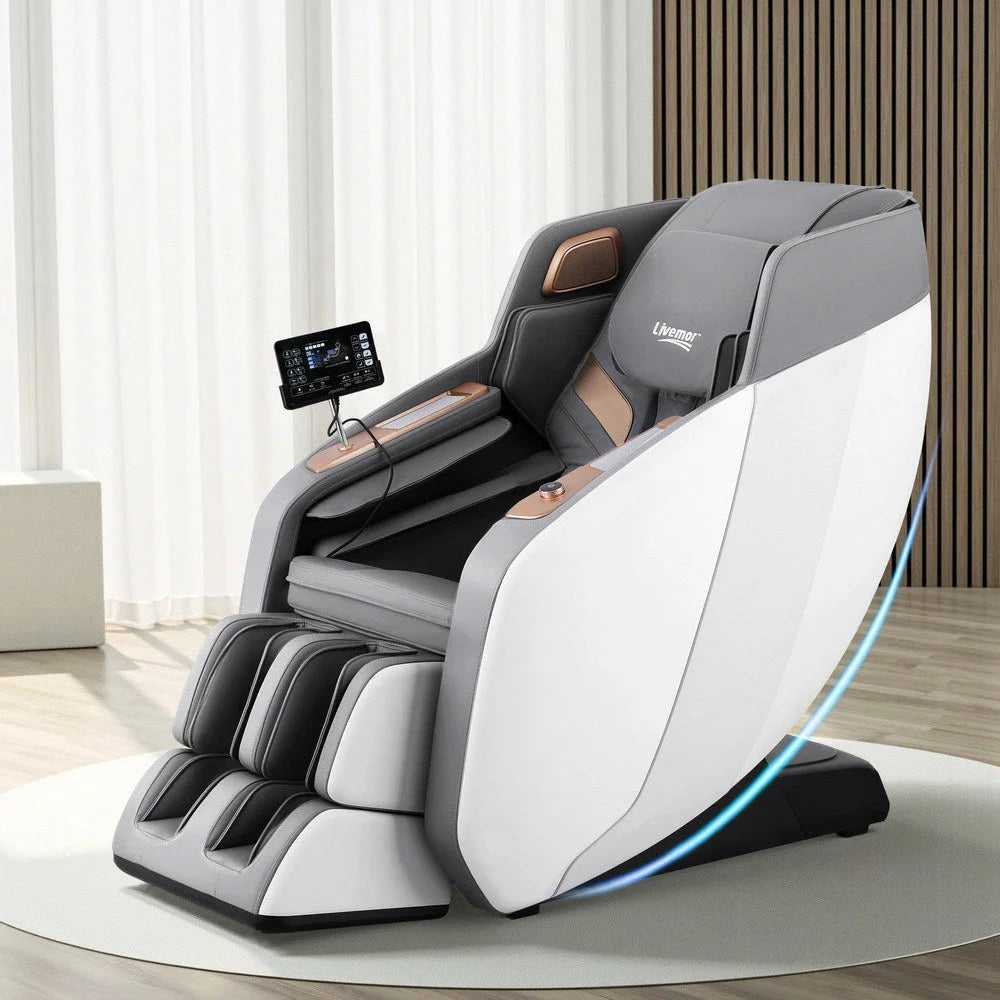 Livemor 4D Massage Chair Electric Recliner Double Core