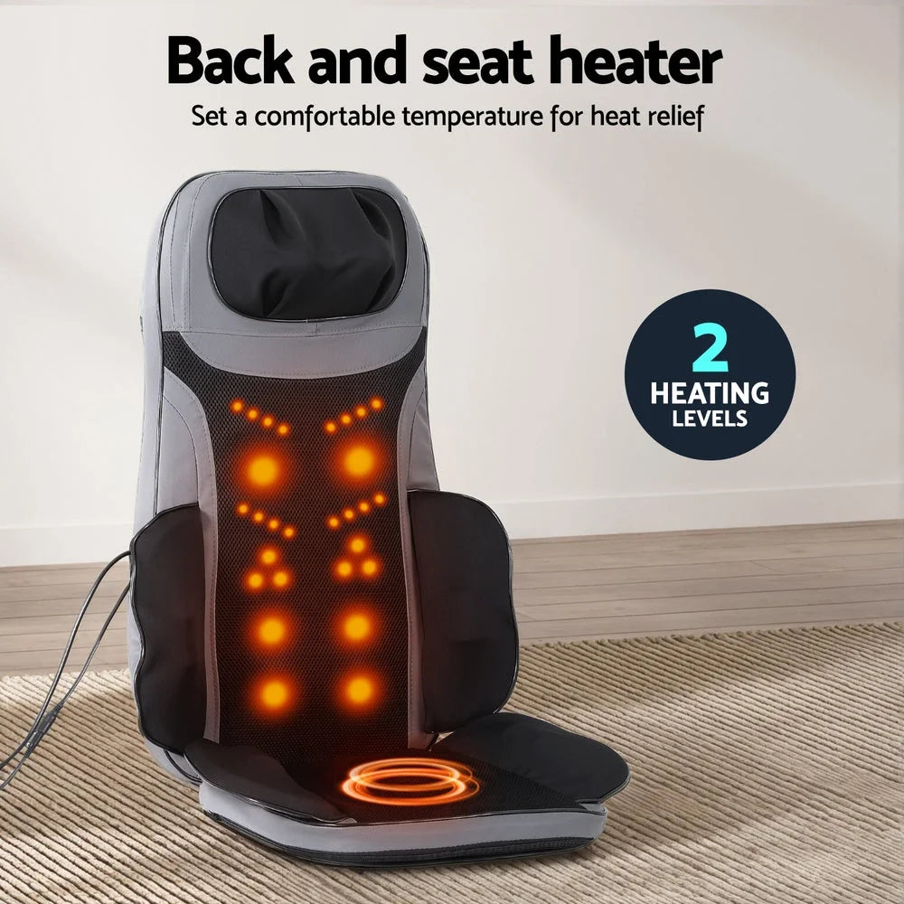 Livemor 8-nodes Full Back Massage Cushion Heating Massage