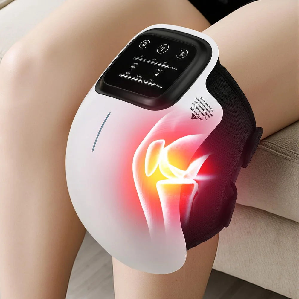 Livemor Knee Massager Vibration Infrared Heating Therapy