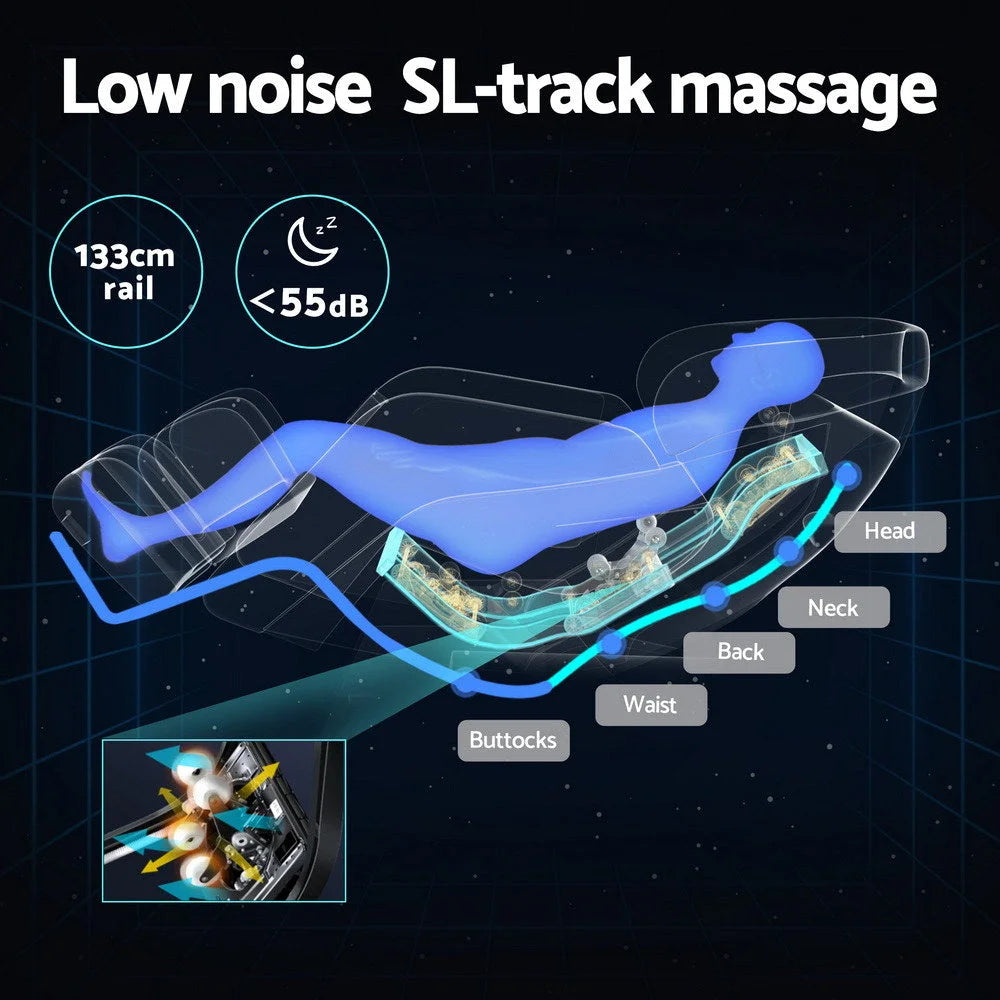 Livemor Massage Chair Electric Recliner Home Massager 3D