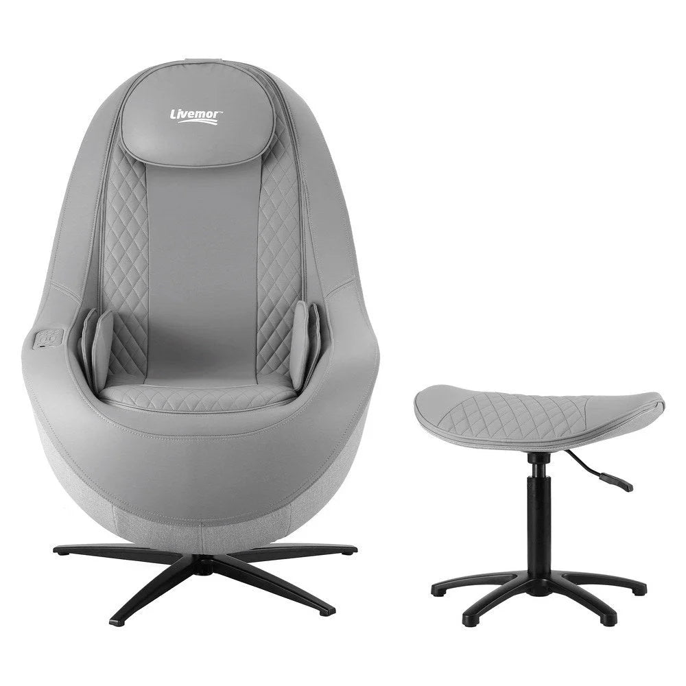 Livemor Massage Chair Electric Recliner Home Massager 3D