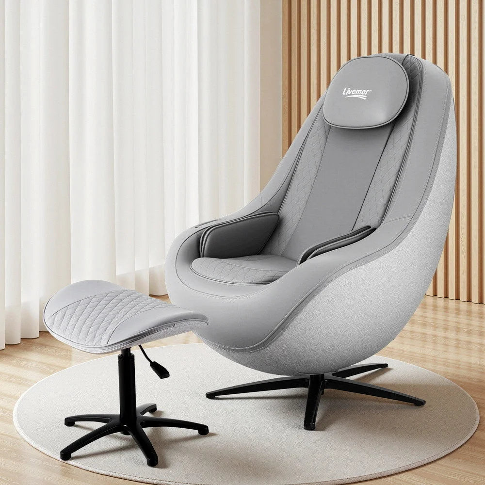 Livemor Massage Chair Electric Recliner Home Massager 3D