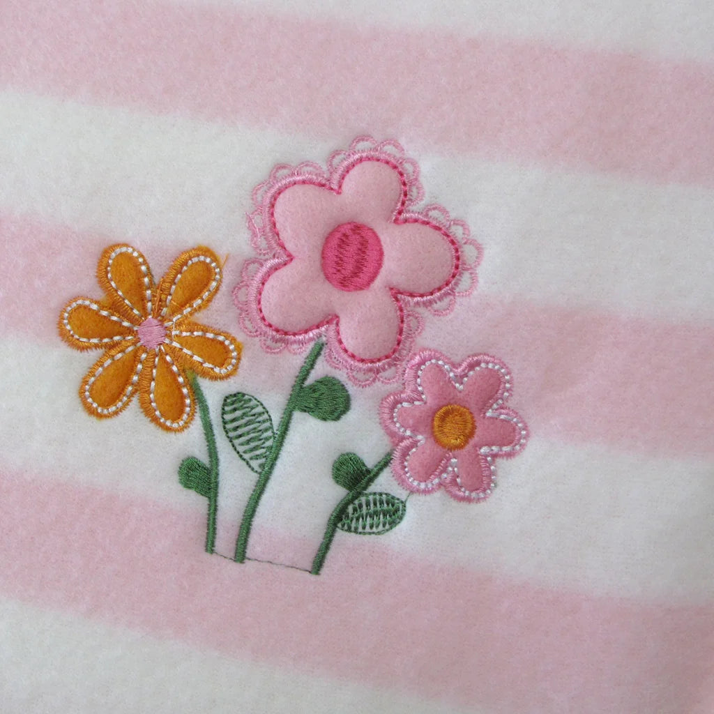 Living Home for Baby Girls Flowers and Bear Pack of 3