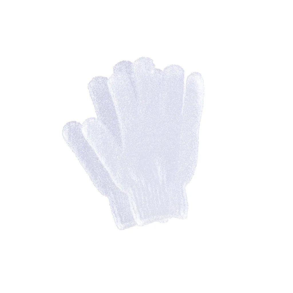 LIVING TODAY Exfoliating Gloves White - Home & Garden >