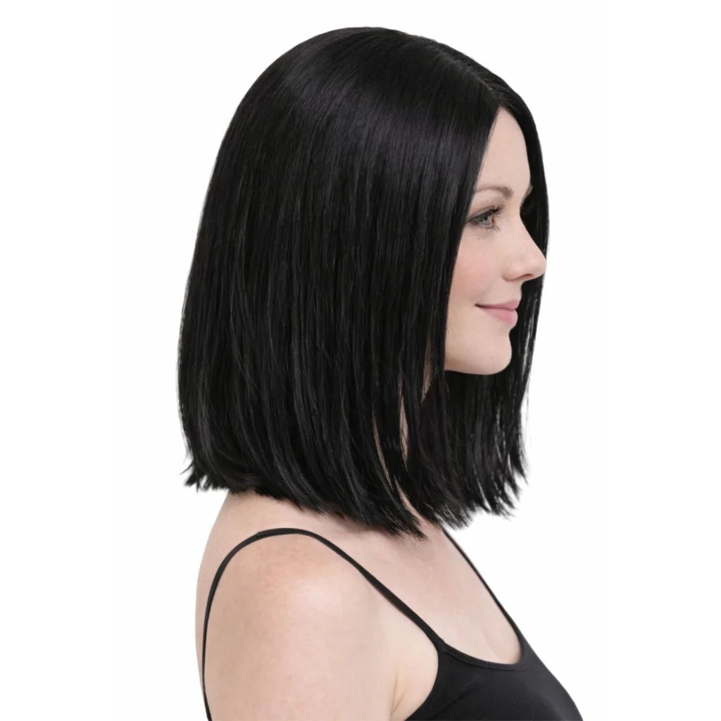 Lob Wig Hair Cosplay Wigs Party Costume - Black - Occasions