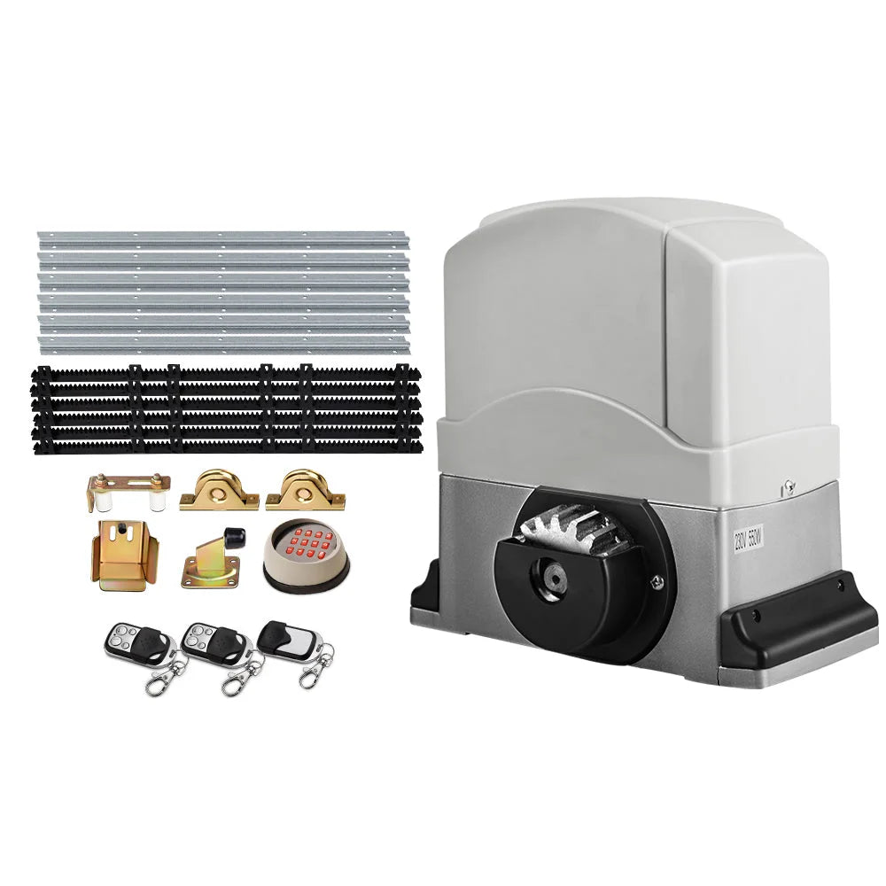 LockM Sliding Gate Opener 800KG 6M Hardware Kit - Home &