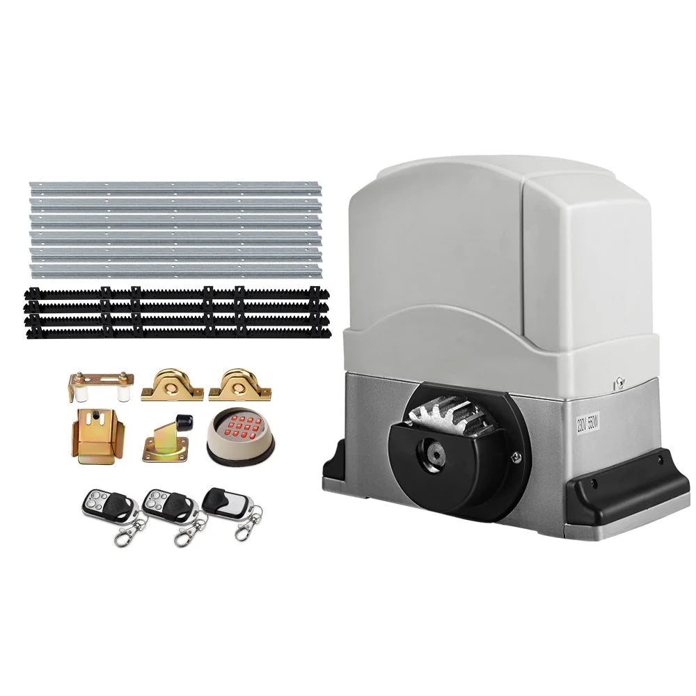 LockM Sliding Gate Opener 800KG with Keypad 4M - Home &