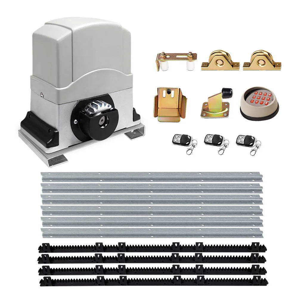 LockM Sliding Gate Opener 800KG with Keypad 4M - Home &