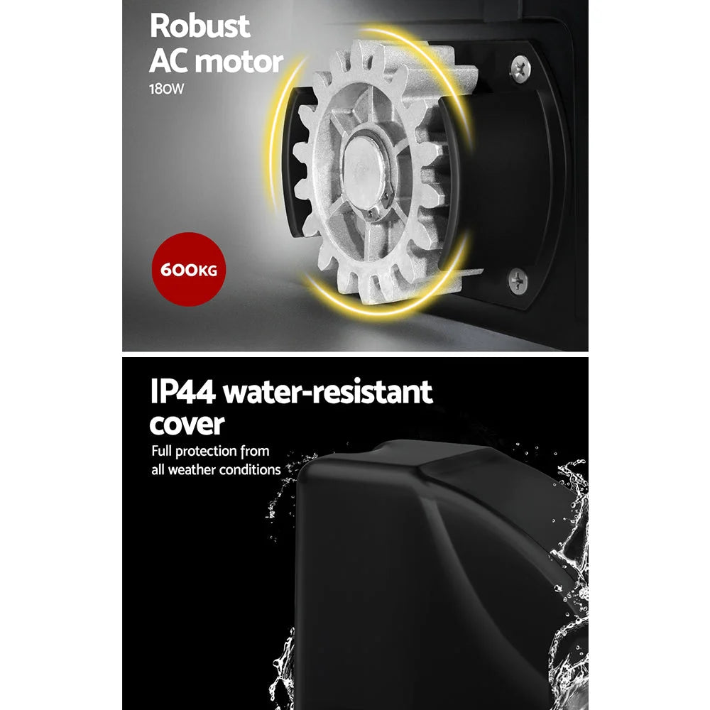 Lockmaster Automatic Sliding Gate Opener Kit 6M 600KG