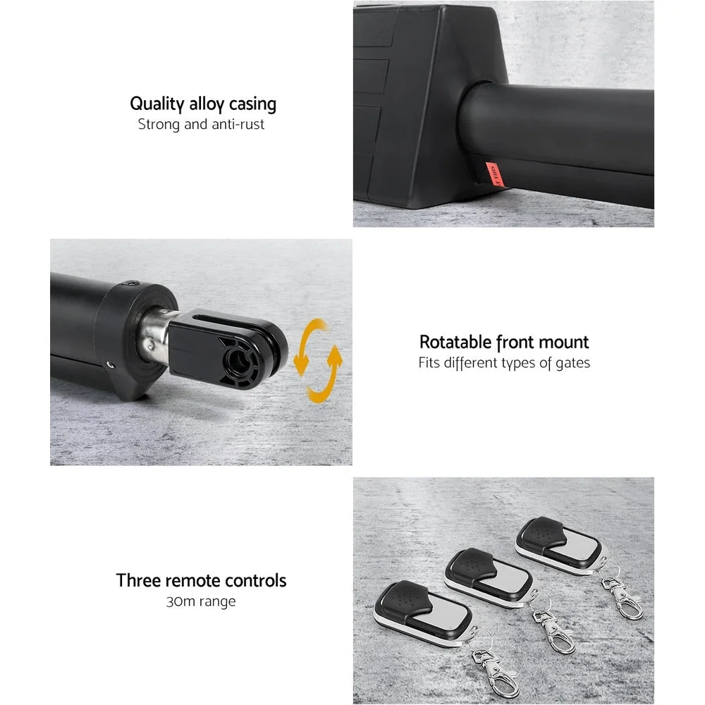 Lockmaster Single Swing Gate Opener 20W Full Solar Power