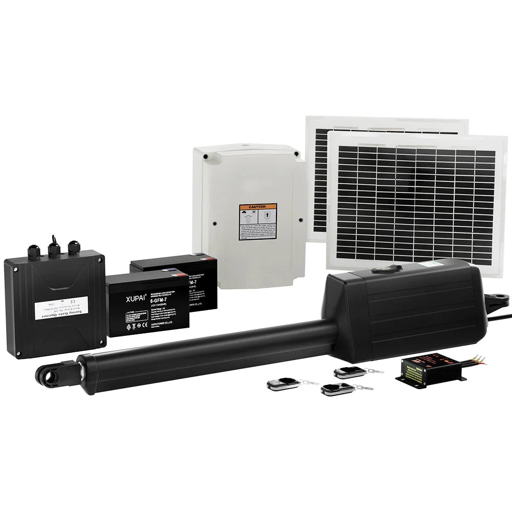 Lockmaster Single Swing Gate Opener 20W Full Solar Power