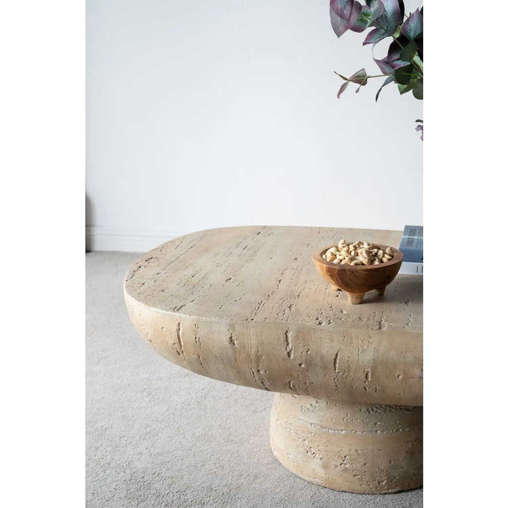 LOGAN CEMENT COFFEE TABLE - Furniture > Living Room >