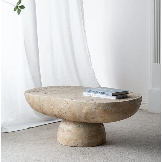 LOGAN CEMENT COFFEE TABLE - Furniture > Living Room >