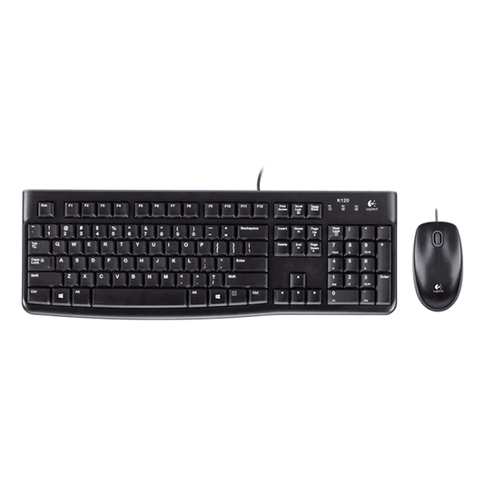 Logitech Desktop MK120 Keyboard and Mouse - 920-002586