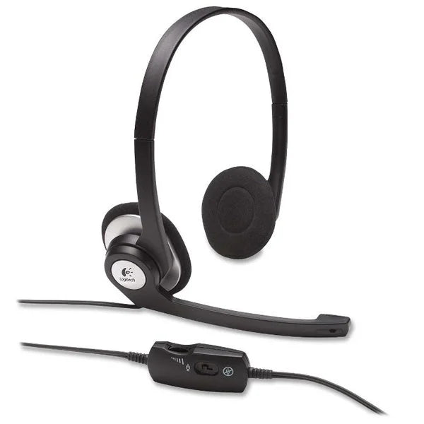 Logitech H390 USB Headset 981-000485 - Computer Accessories
