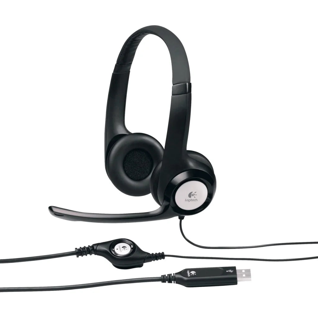 Logitech H390 USB Headset 981-000485 - Computer Accessories